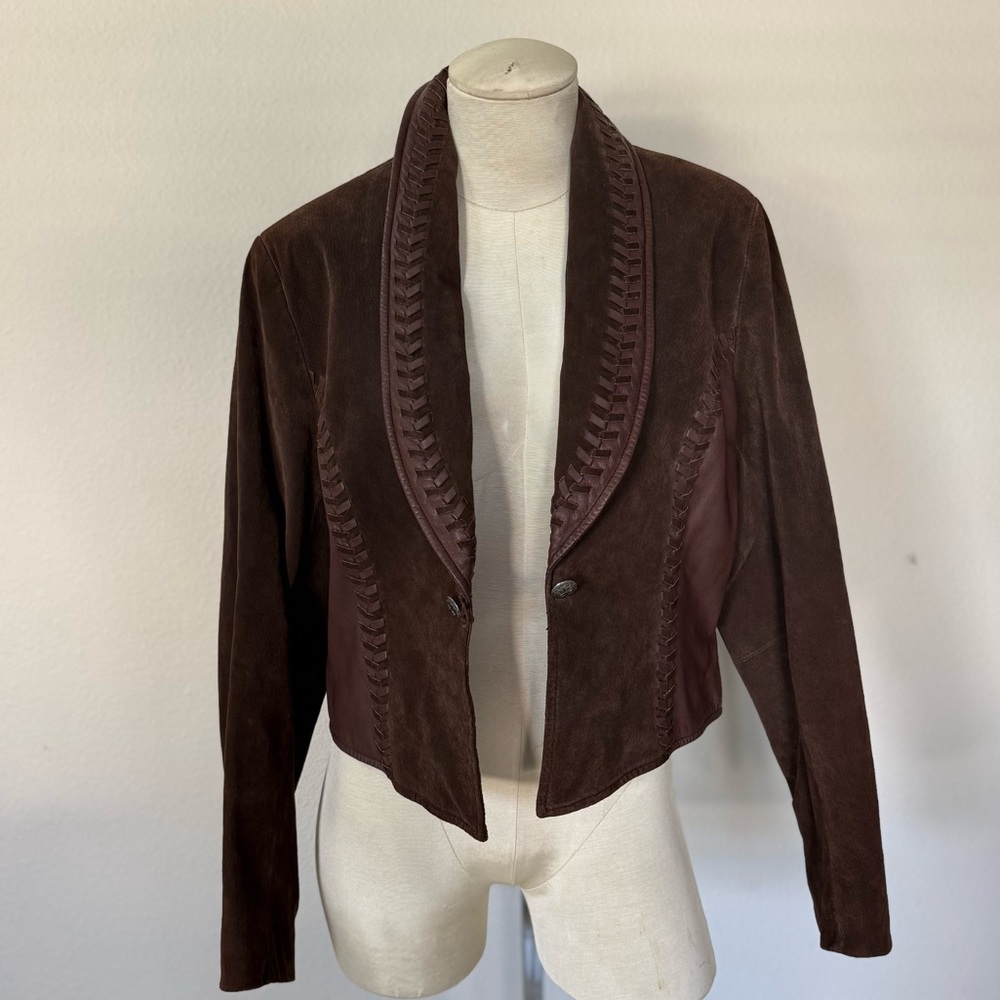 Vintage Leather & Suede Jacket